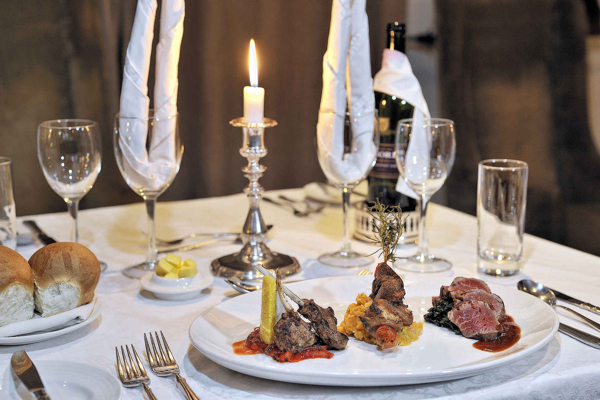 The Manor at Ngorongoro: Gourmet-Küche