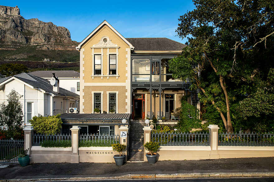 Welgelegen House: Blick auf das Guesthouse Welgelegen House: Blick auf das Guesthouse