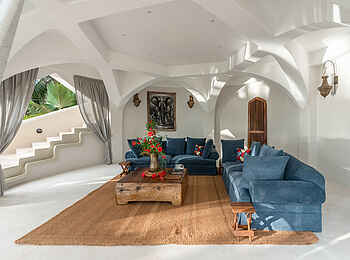 Xanadu Villas: Wohnbereich der Nyota Villa Xanadu Villas: Wohnbereich der Nyota Villa