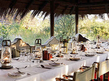 Camp Kalahari: Dinner