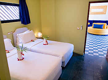 Gold Zanzibar Beach House & Spa: Das Zweibettzimmer der Arabic Villa