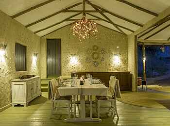 Mkombe's House Lamai: Speisesaal