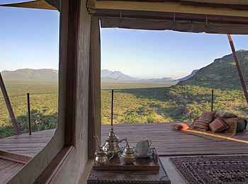 Saruni Samburu: Blick aus Villa Nr. 6