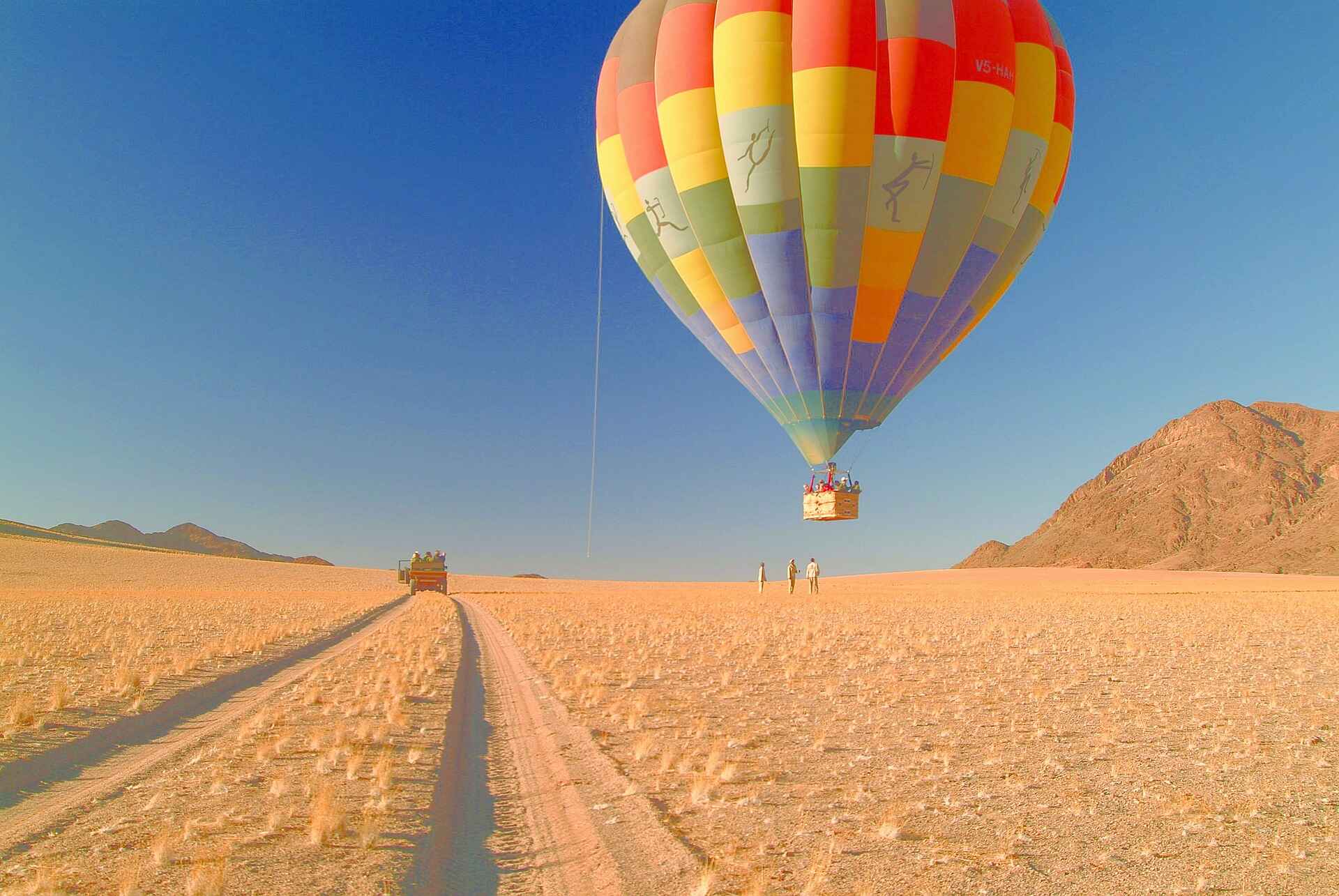 Wolwedans Dune Camp: Bunter Ballon