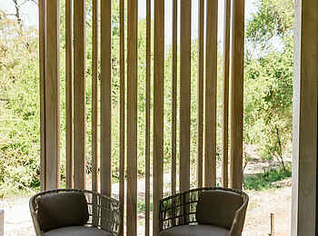 Cheetah Plains Mvula House: Lounge einer Suite Cheetah Plains Mvula House: Lounge einer Suite