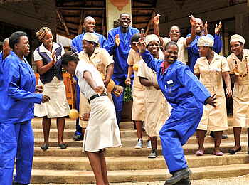 Musangano Lodge: Fröhliches Personal