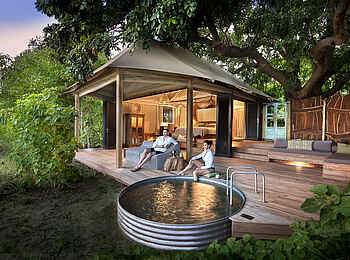 Nyamatusi Camp: Privater Pool Nyamatusi Camp: Privater Pool