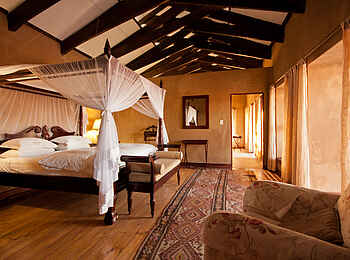 Deception Valley Lodge: Schlafzimmer im Kalahari Manor