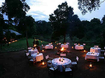 Governors' Il Moran Camp: Dinner im Busch