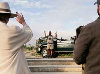 Great Fish River Lodge: Freundliche Begrüßung