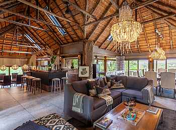 Leopard Hills: Loungebereich