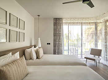 LUX Grand Baie: Zweibettzimmer in der Pool Villa LUX Grand Baie: Zweibettzimmer in der Pool Villa