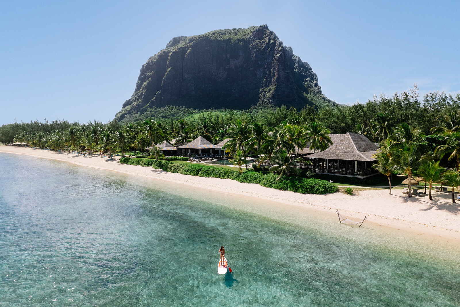 LUX Le Morne: Stand up Paddeln LUX Le Morne: Stand up Paddeln