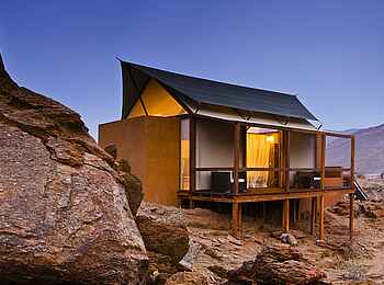 Okahirongo River Camp: Gästezelt Okahirongo River Camp: Gästezelt