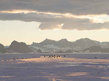 Whichaway Camp: Ankunft in der Antarktis