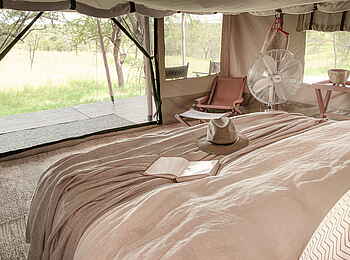 Legendary Mila Tented Camp: Blick vom Bett