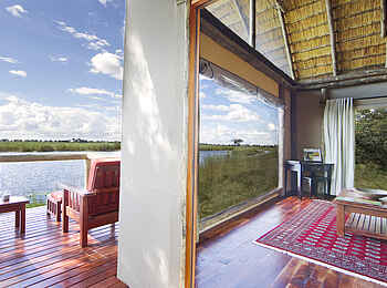 Lagoon Camp: Privates Deck und Lounge Lagoon Camp: Privates Deck und Lounge