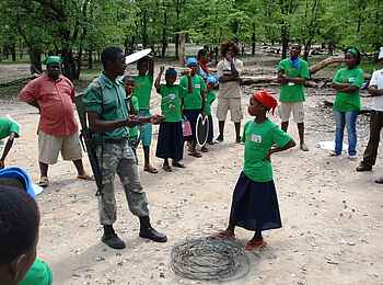 Mvuu Camp: Kinder in der Wildnis