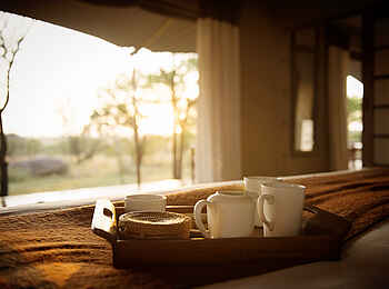 Sayari Camp: Kaffee in dr Gästesuite Sayari Camp: Kaffee in dr Gästesuite
