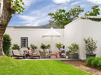 Steenberg Hotel: Premier Room Innenhof Steenberg Hotel: Premier Room Innenhof