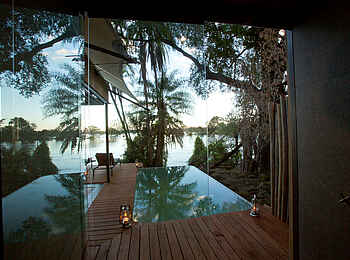 Thorntree River Lodge: Privater Plunge Pool Thorntree River Lodge: Privater Plunge Pool