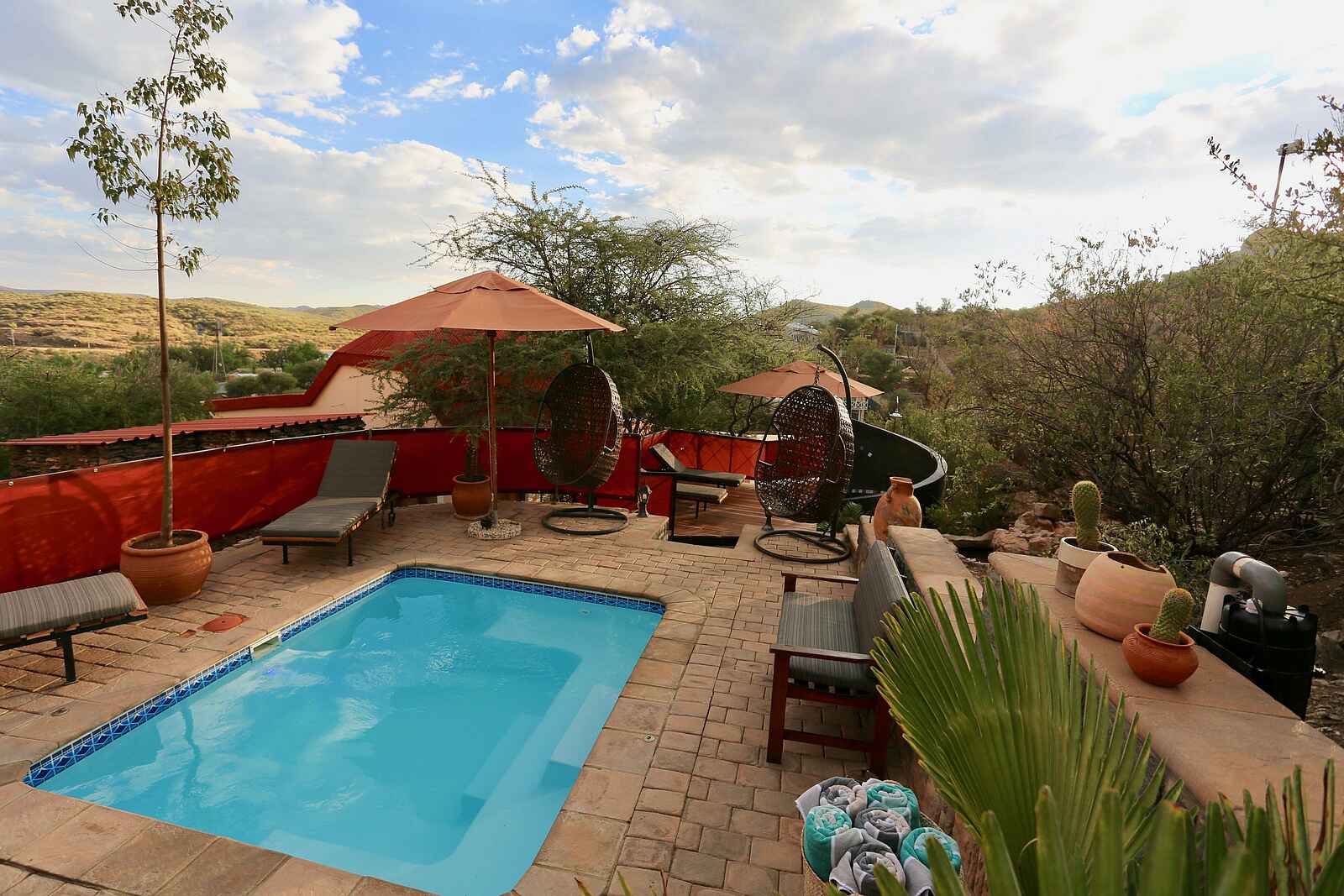 Ti Melen Boutique Guesthouse: Der Poolbereich Ti Melen Boutique Guesthouse: Der Poolbereich