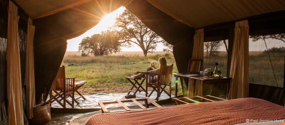 Serengeti Safari Camp: Am Morgen Serengeti Safari Camp: Am Morgen